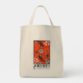 Rustige Japanse Karper Kunst Tote Bag (Achterkant)