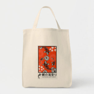 Rustige Japanse Karper Kunst Tote Bag