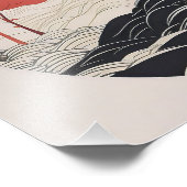 Rustige Japanse Tuin met Koi Pond Foto Afdruk (Hoek)