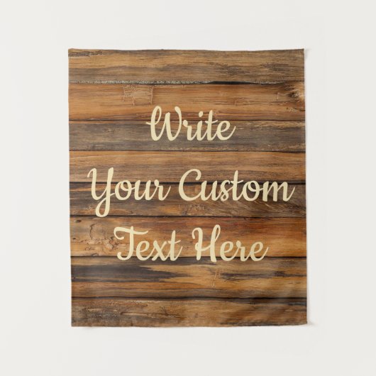 Rustige Jubileum Party Photo Booth Backdrop Wood Wandkleed (Voorkant)