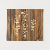 Rustige Jubileum Party Photo Booth Backdrop Wood Wandkleed (Voorkant (horizontaal))