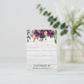 Rustige Kaart voor veroudering | Waterverf van Bou Visitekaartje (Staand voorkant)