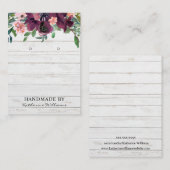 Rustige Kaart voor veroudering | Waterverf van Bou Visitekaartje (Voorkant / Achterkant)