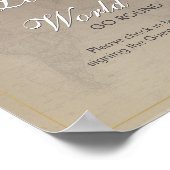 Rustige Kaart Vrijgezellenfeest Reizigerpartij Inl Poster (Hoek)