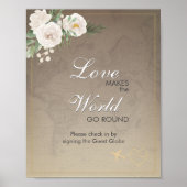 Rustige Kaart Vrijgezellenfeest Reizigerpartij Inl Poster (Voorkant)