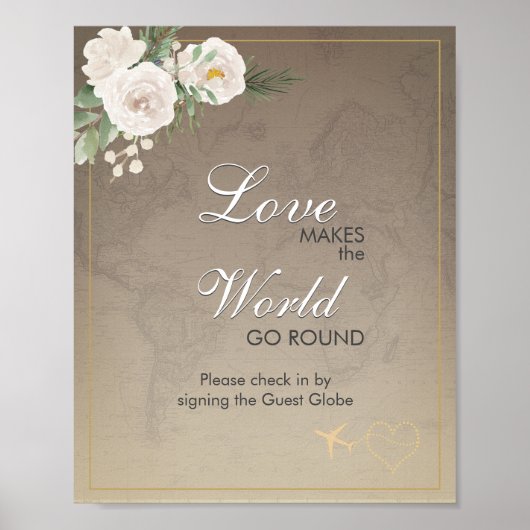 Rustige Kaart Vrijgezellenfeest Reizigerpartij Inl Poster (Voorkant)