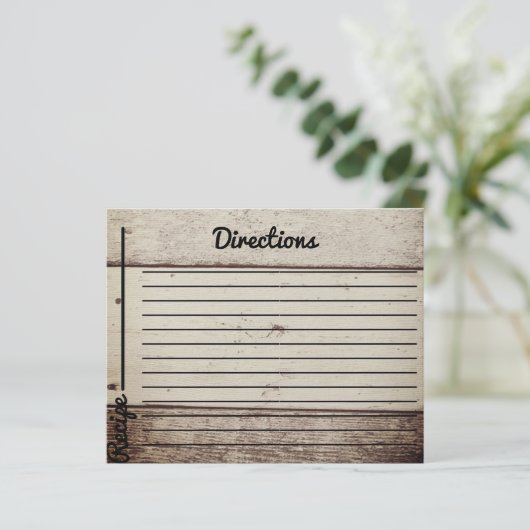 Rustige Kaarten voor het winnen van hout (Staand voorkant)