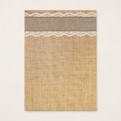 Rustige Kaarten voor schoot en ruimte Visitekaartje (Achterkant)