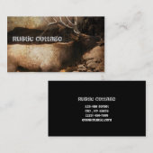 Rustige kajuitboezel visitekaartje (Voorkant / Achterkant)