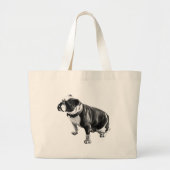 Rustige kalmte uitstralend grote tote bag (Voorkant)