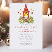 Rustige  Kandle Lantern kerstfeest Kaart