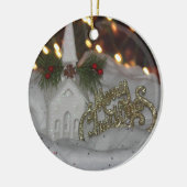 Rustige Kerst - Gepersonaliseerd Ornament (Links)