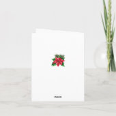 Rustige Kerst Huwelijk Bedankt (Achterkant)