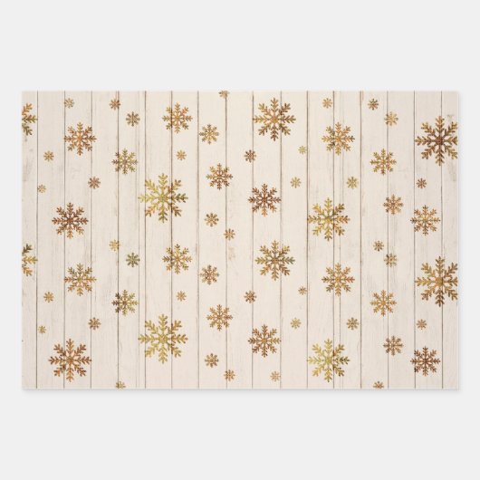 Rustige kerst inpakpapier vel (Voorkant 3)