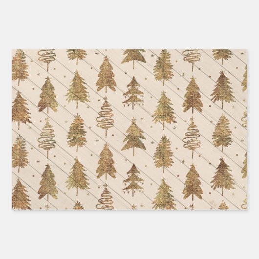 Rustige kerst inpakpapier vel (Voorkant 2)