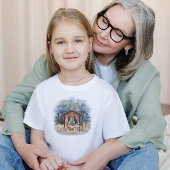 Rustige kerst kerstfeestvreugde kinder shirts