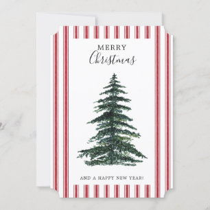 Rustige kerst, rode Vintage met kerstmis Feestdagenkaart