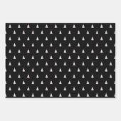 Rustige kerst snowflakes voor kerst inpakpapier vel (Voorkant 3)