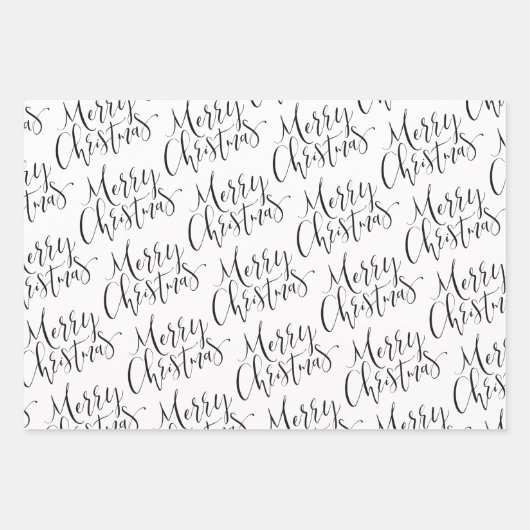 Rustige kerst snowflakes voor kerst inpakpapier vel (Voorkant)