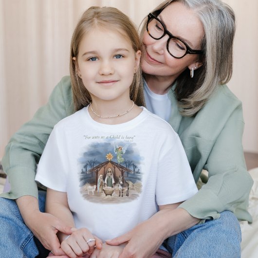 Rustige kerst traditionele feestdag kinder shirts
