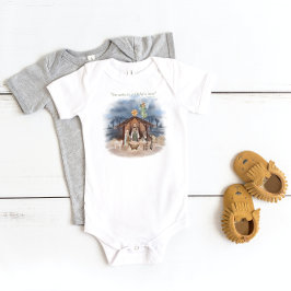 Rustige kerst traditionele feestdag romper