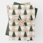 Rustige kerstavond inpakpapier vel (In situ)