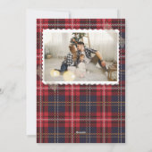 Rustige kerstbomen en je FOTO Feestdagenkaart (Achterkant)