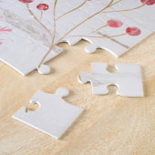 Rustige kerstbomen legpuzzel (Zijkant)