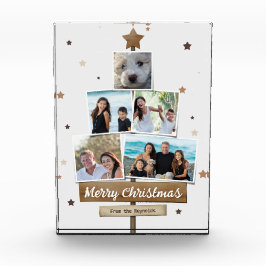 Rustige kerstboom | 5 Foto's collage