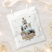 Rustige kerstboom | 5 Foto's collage Bedankzakje (Geknipt)