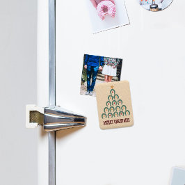 Rustige kerstboom met Hoefijzer Magneet