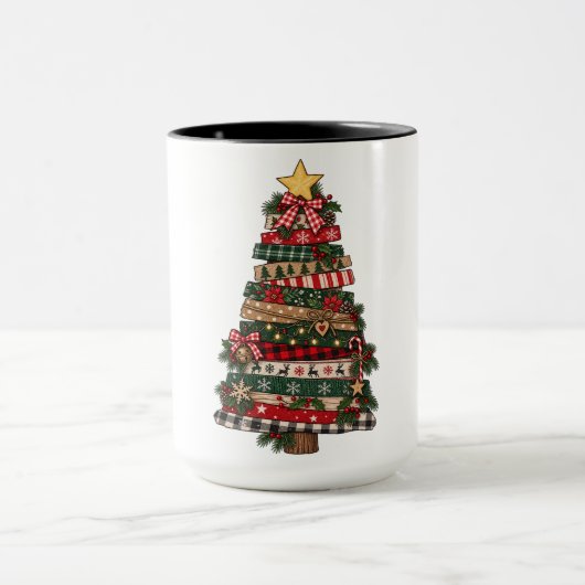 Rustige Kerstboom Mok (Midden)