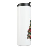 Rustige Kerstboom  Thermosbeker (Gedraaid links)