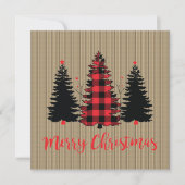 Rustige kerstboombosjes Trio (Voorkant)