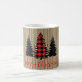 Rustige kerstboombosjes Trio Koffiemok (Center)