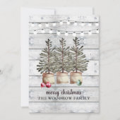 Rustige kerstboomkaarten (Voorkant)
