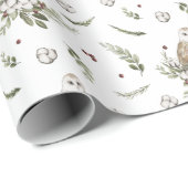 Rustige kerstcadeautjes voor ooiland cadeaupapier (Rol Hoek)