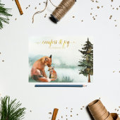 Rustige kerstdagen feestdagen kaart