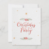 Rustige Kerstfeest Uitnodiging | Kerstsfeer (Achterkant)