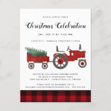 Rustige kerstfeestdag Buffalo Plaid Holiday