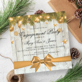 Rustige kerstfeestdag Gold Decor Kaart