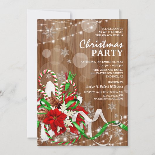 Rustige kerstfeestdag kaart (Voorkant)