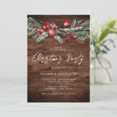 Rustige kerstfeestdag met Kantoor kerst Kaart (Staand voorkant)