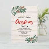 Rustige kerstfeestfeestdag kaart (Staand voorkant)