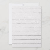 Rustige kerstkaarten met bomen (Achterkant)