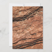 Rustige kerstkerstfeestskoord met licht kaart (Achterkant)