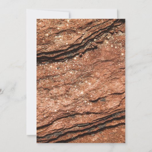 Rustige kerstkerstfeestskoord met licht kaart (Achterkant)