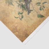 Rustige  kerstman met pine tissuepapier (Detail)