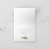 Rustige Kerstmis 5 FOTOS-groet Feestdagen Kaart (Binnen)