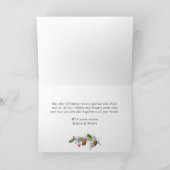 Rustige Kerstmis 5 FOTOS-groet Feestdagen Kaart (Binnen)